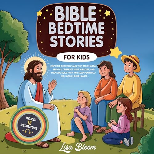 Cover of Bible Bedtime Stories for Kids