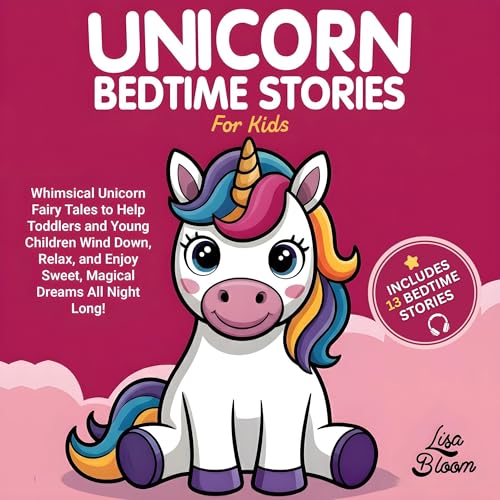Cover of Unicorn Bedtime Stories for Kids