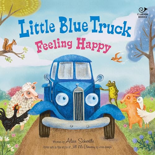 Cover of Little Blue Truck Feeling Happy