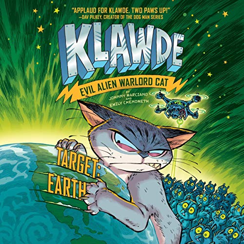 Cover of Klawde: Evil Alien Warlord Cat: Target: Earth #4