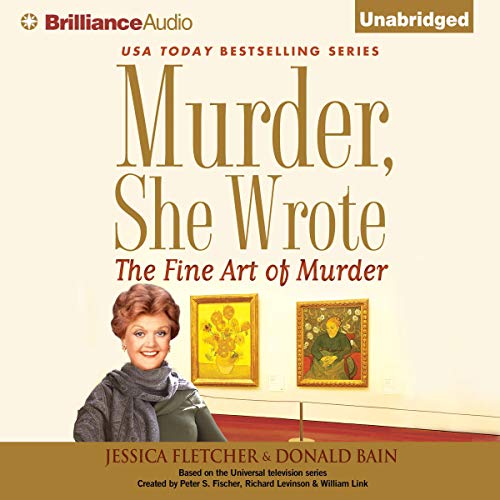 Cover of Murder, She Wrote: The Fine Art of Murder