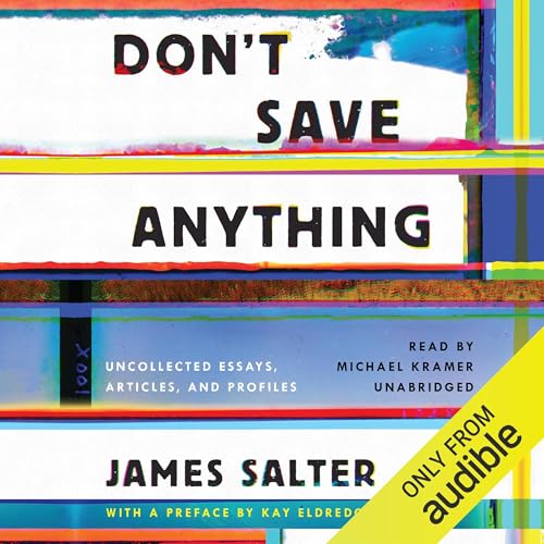 Cover of Don’t Save Anything