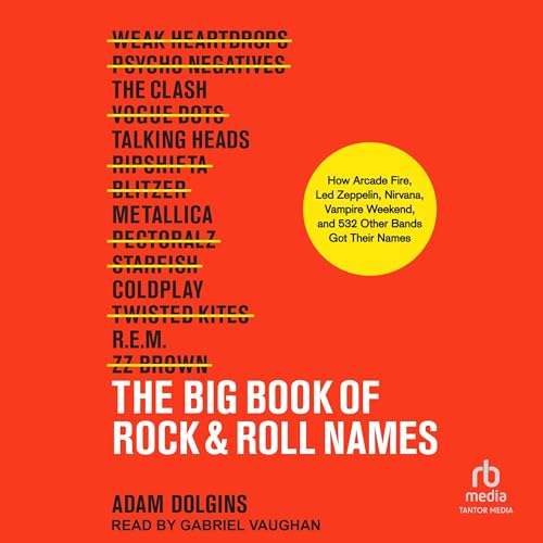 Cover of The Big Book of Rock & Roll Names
