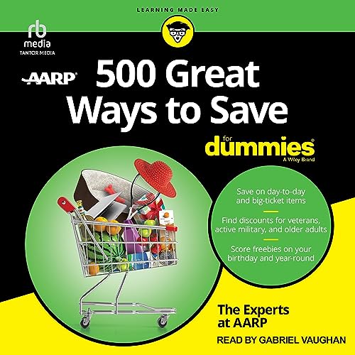 Cover of 500 Great Ways to Save For Dummies