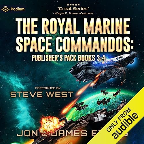 Cover of The Royal Marine Space Commandos: Publisher's Pack 2