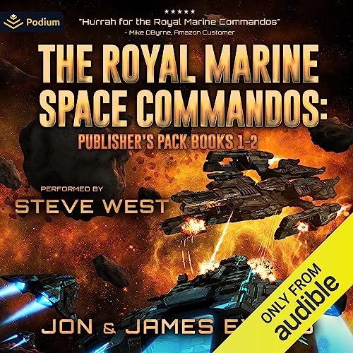 Cover of The Royal Marine Space Commandos: Publisher's Pack 1