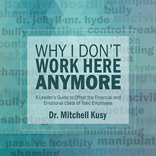 Cover of Why I Don't Work Here Anymore