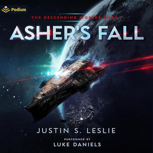 Cover of Asher's Fall: A Military Sci-Fi Adventure