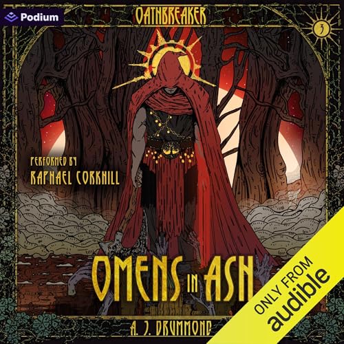 Cover of Omens in Ash: A Dark Fantasy