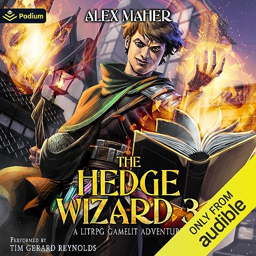 Cover of The Hedge Wizard 3: A GameLit/LitRPG Adventure