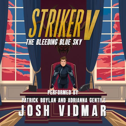 Cover of Striker V: The Bleeding Blue Sky
