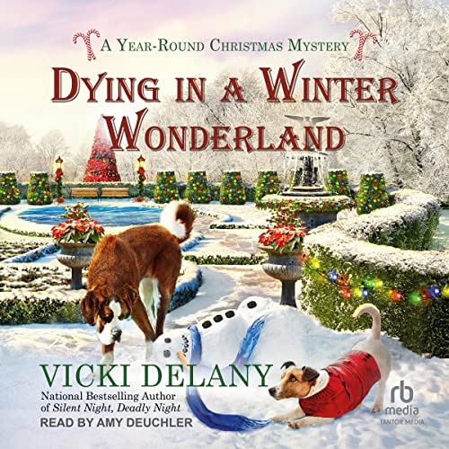 Cover of Dying in a Winter Wonderland