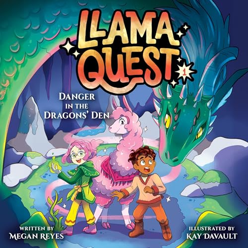 Cover of Llama Quest #1: Danger in the Dragons' Den