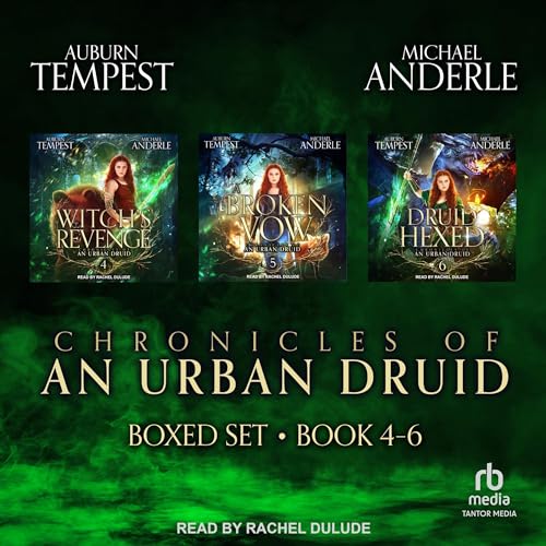 Cover of Chronicles of an Urban Druid Boxed Set, Books 4-6