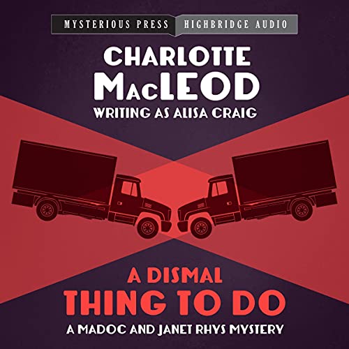 Cover of A Dismal Thing to Do