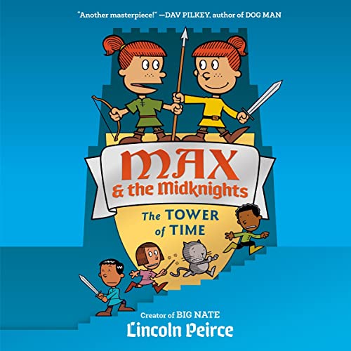 Cover of Max and the Midknights: The Tower of Time