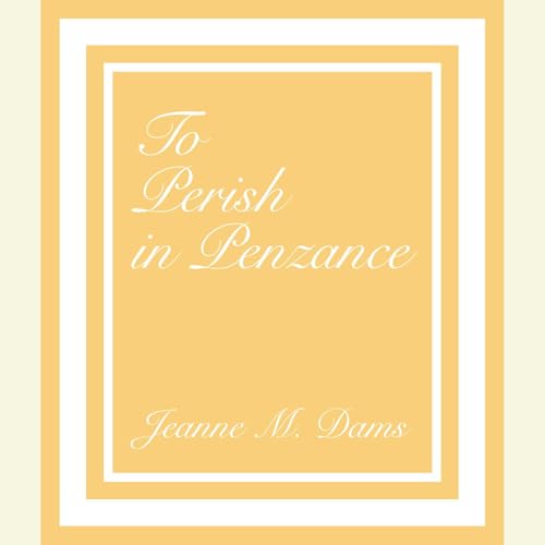 Cover of To Perish in Penzance