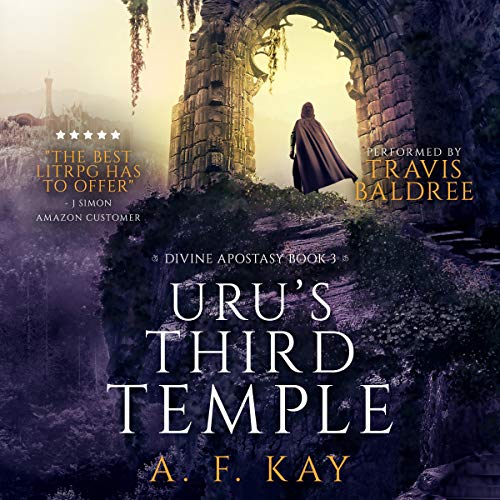 Cover of Uru's Third Temple: A Fantasy LitRPG Adventure
