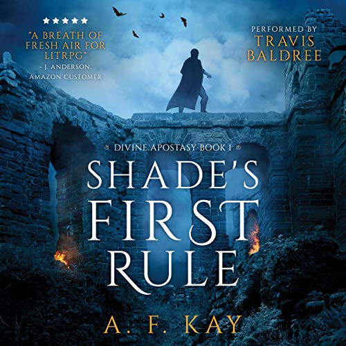 Cover of Shade's First Rule: A Fantasy LitRPG Adventure