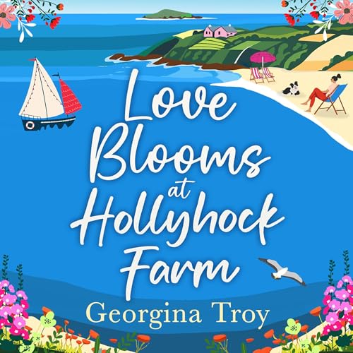 Cover of Love Blooms at Hollyhock Farm