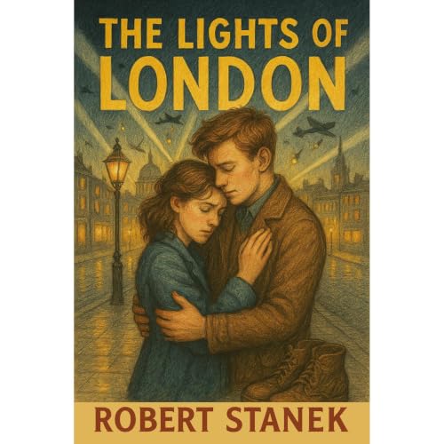 Cover of The Lights of London. Two girls, two cities, two wars - and a love that echoes across time.