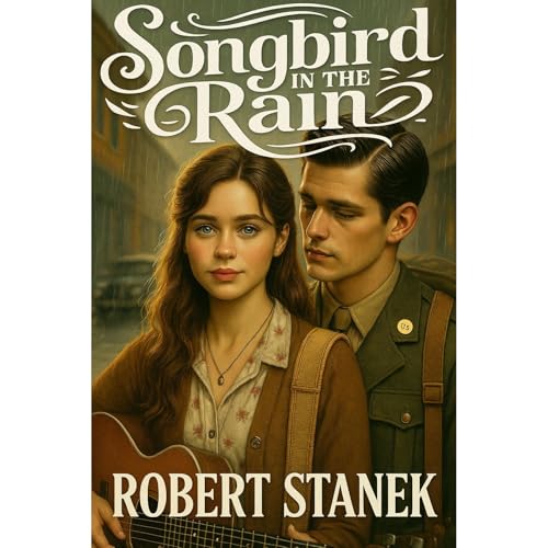 Cover of Songbird in the Rain - A Heartfelt Novel of Love, Dreams, and the Power of Music in a Time of Change
