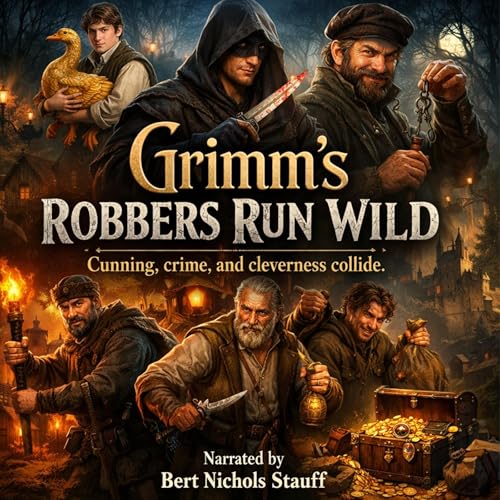 Cover of Grimm’s Robbers Run Wild!