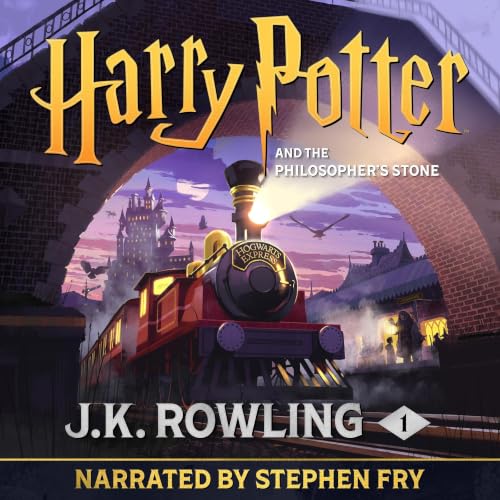 Cover of Harry Potter and the Philosopher's Stone (Narrated by Stephen Fry)