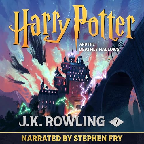 Cover of Harry Potter and the Deathly Hallows (Narrated by Stephen Fry)