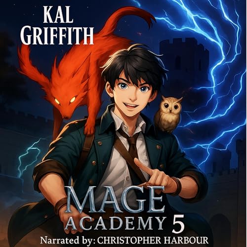 Cover of Mage Academy 5: A LitRPG Magic Academy Light Novel