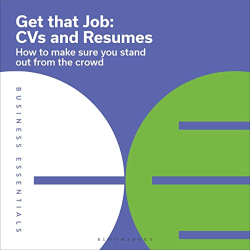 Cover of Get That Job: CVs and Resumes