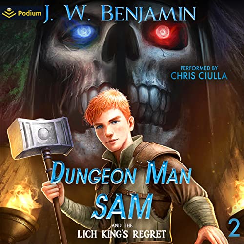 Cover of Dungeon Man Sam and the Lich King's Regret