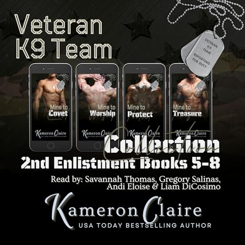 Cover of Veteran K9 Team Collection 2nd Enlistment: Books 5-8