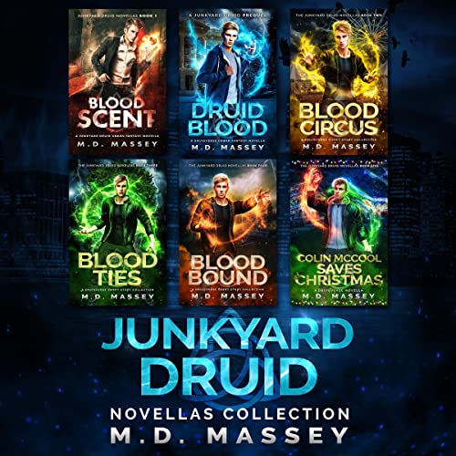 Cover of The Junkyard Druid Novellas Boxed Set