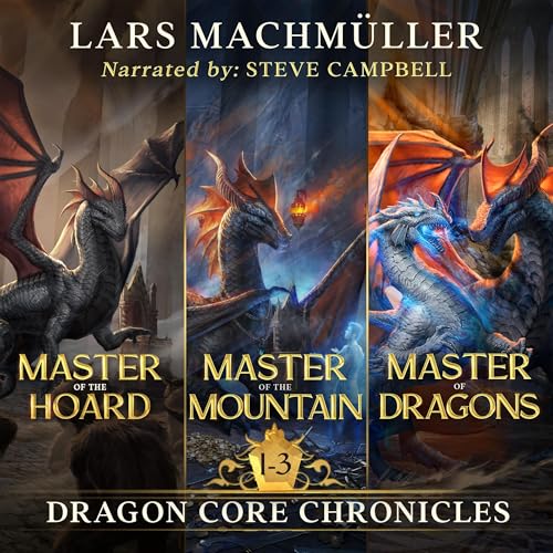 Cover of Dragon Core Chronicles Omnibus, Books 1-3