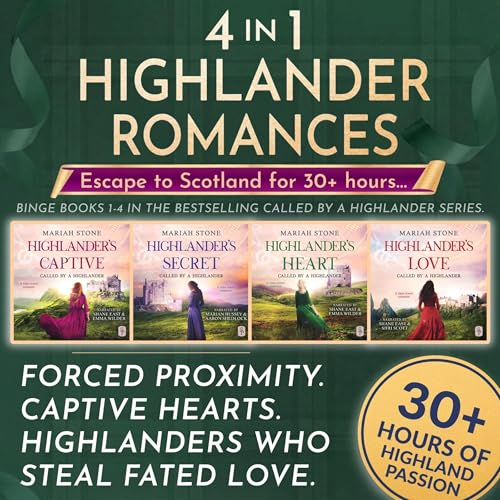 Cover of 4 in 1 Highlander Audiobook Collection