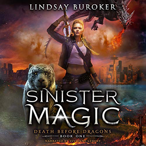 Cover of Sinister Magic: An Urban Fantasy Dragon Series