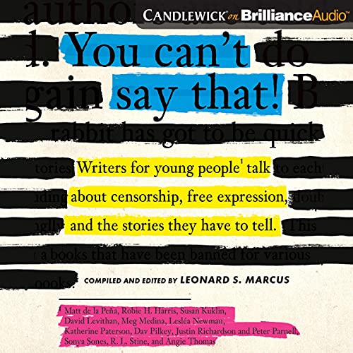 Cover of You Can't Say That!
