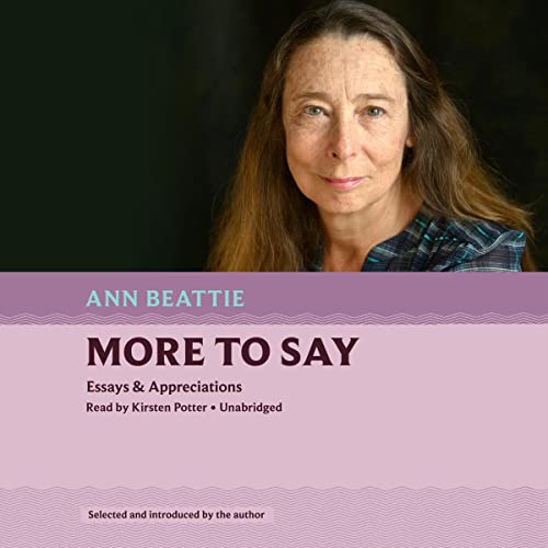 Cover of More to Say