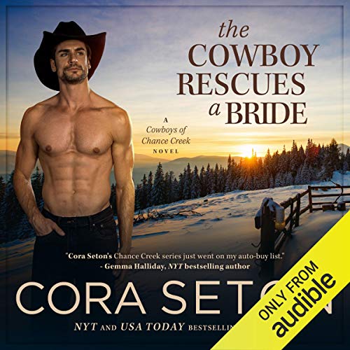 Cover of The Cowboy Rescues a Bride
