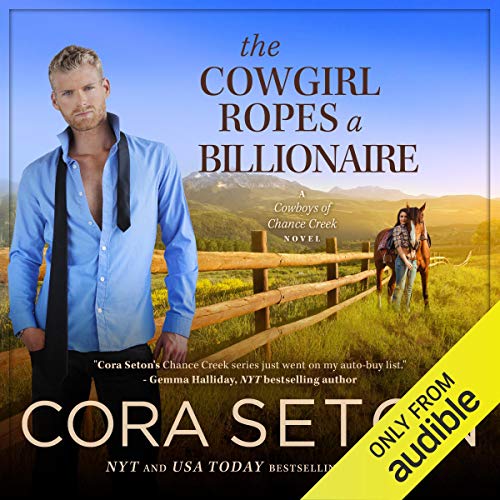 Cover of The Cowgirl Ropes a Billionaire