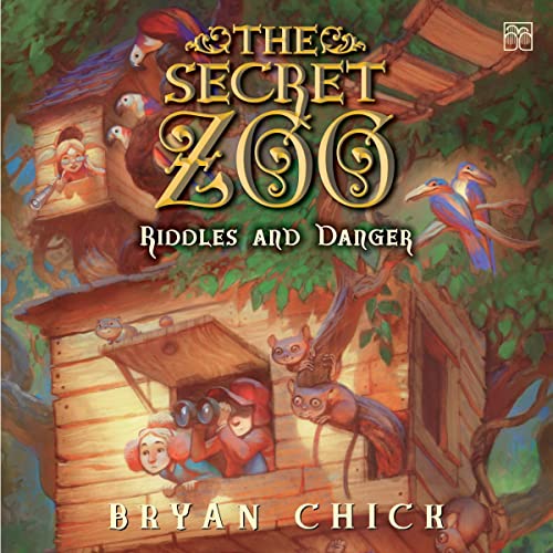 Cover of The Secret Zoo: Riddles and Danger