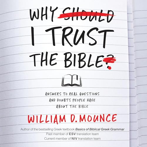Cover of Why I Trust the Bible