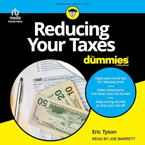 Cover of Reducing Your Taxes For Dummies