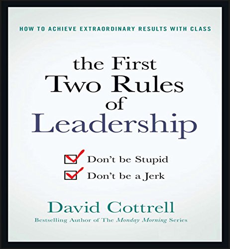 Cover of The First Two Rules of Leadership