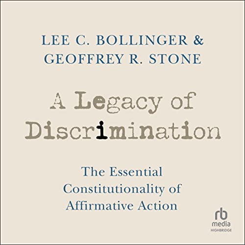 Cover of A Legacy of Discrimination