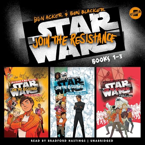 Cover of Star Wars Join the Resistance, Books 1-3