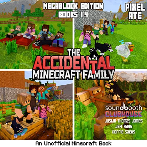 Cover of The Accidental Minecraft Family: MegaBlock Edition (Books 1-4)