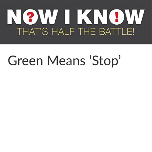 Cover of Green Means 'Stop'