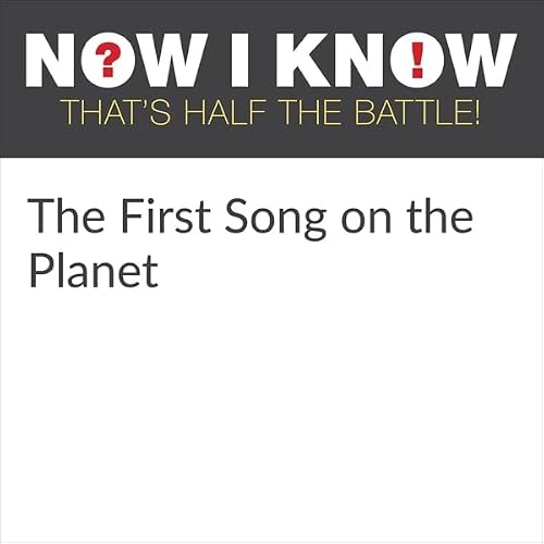 Cover of The First Song on the Planet